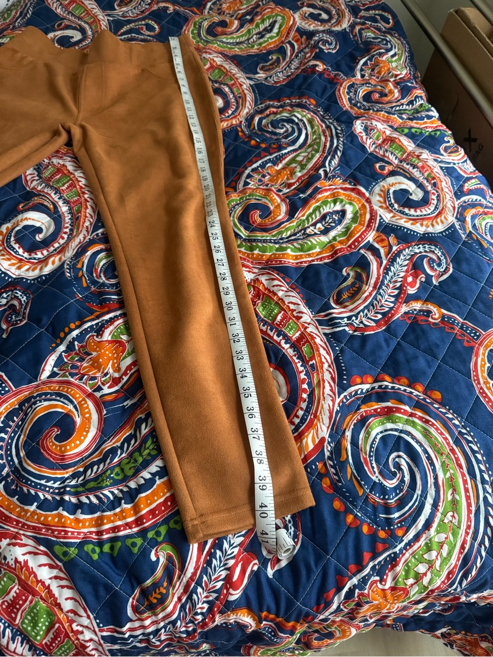 K Jordan Women's Chinos in Rust Orange